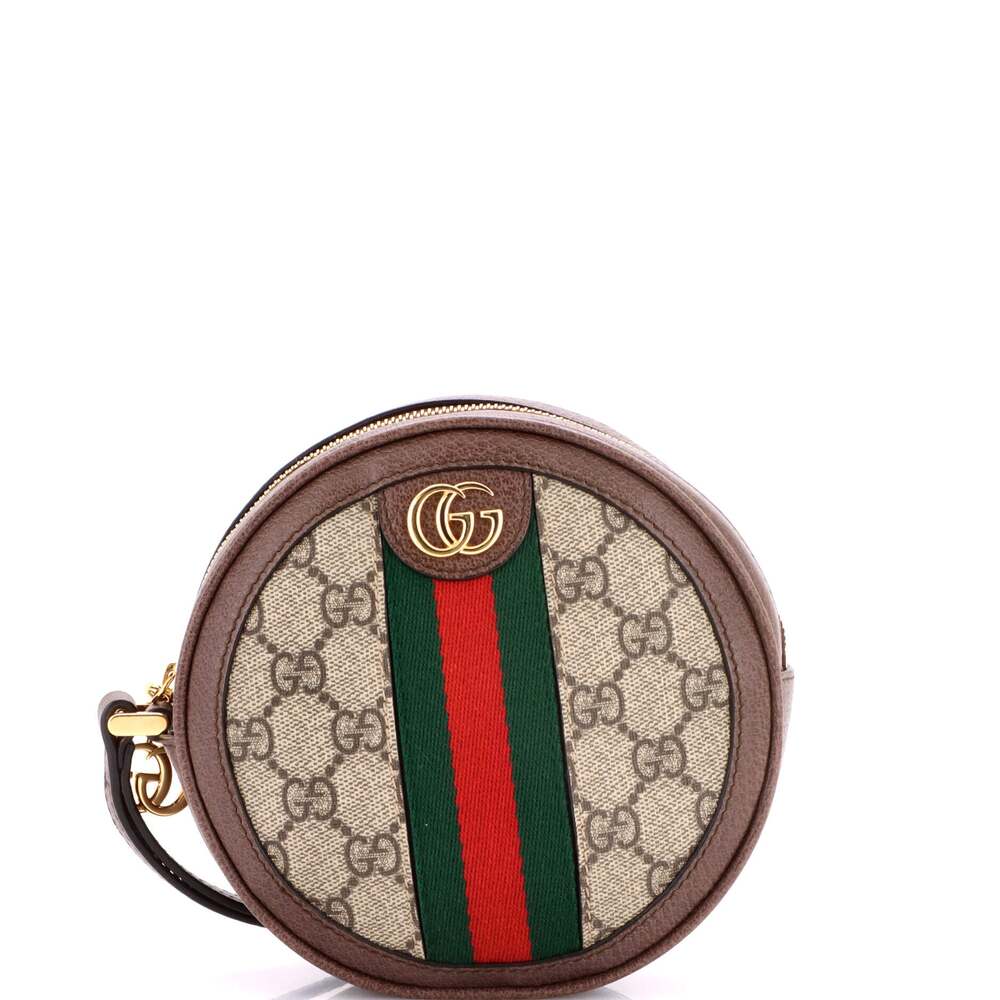 Gucci Ophidia Round Backpack Gg Coated #227532G92B